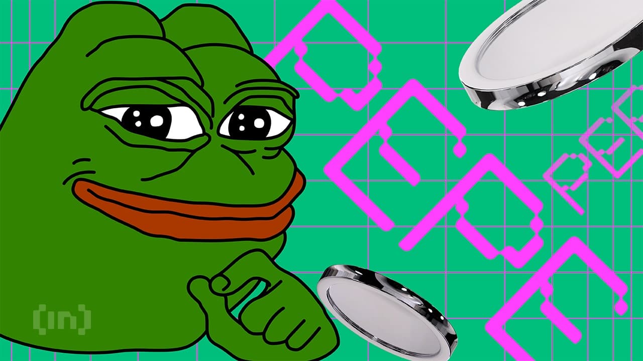 밈코인 열풍 꺾였나…PEPE 시총 반토막, BTC 수수료 정상화
