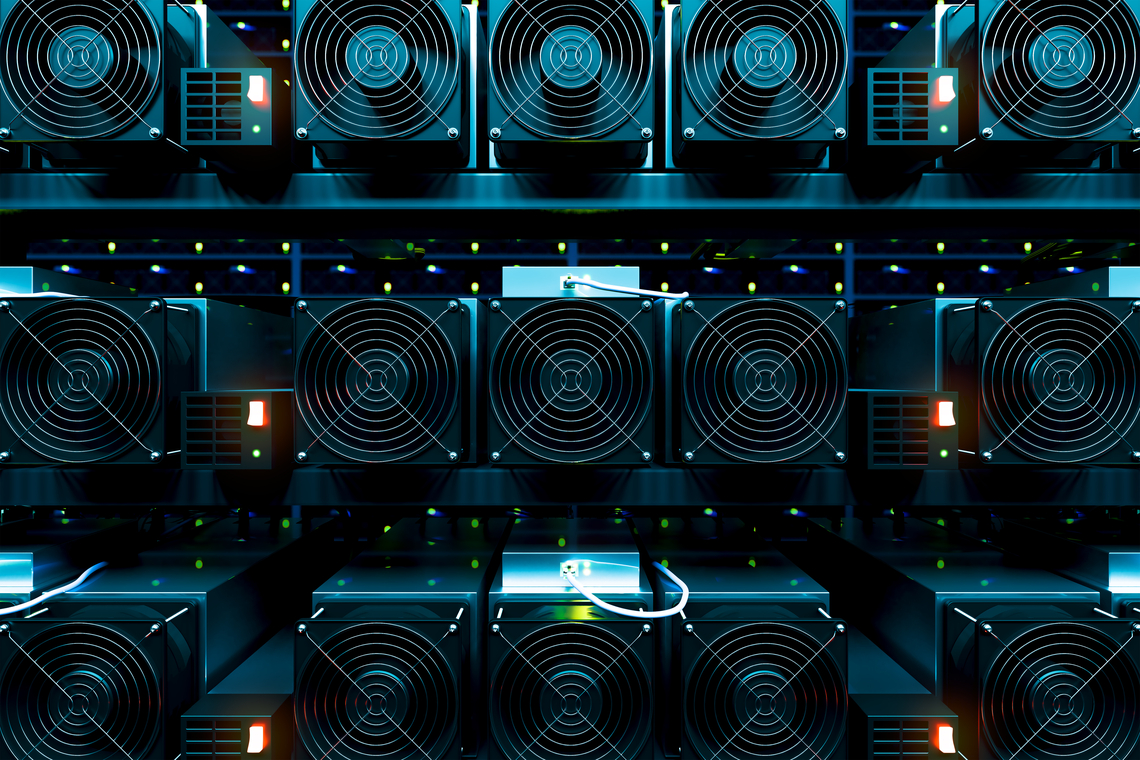cryptocurrency mining farm