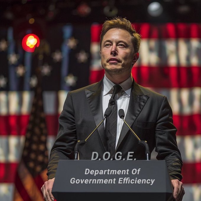 일론 머스크 DOGE 포스트, 출처: X