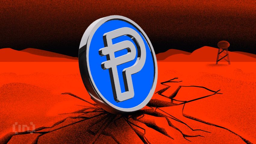 페이팔 스테이블코인 PYUSD 시가총액, 고점 대비 40% 줄었다