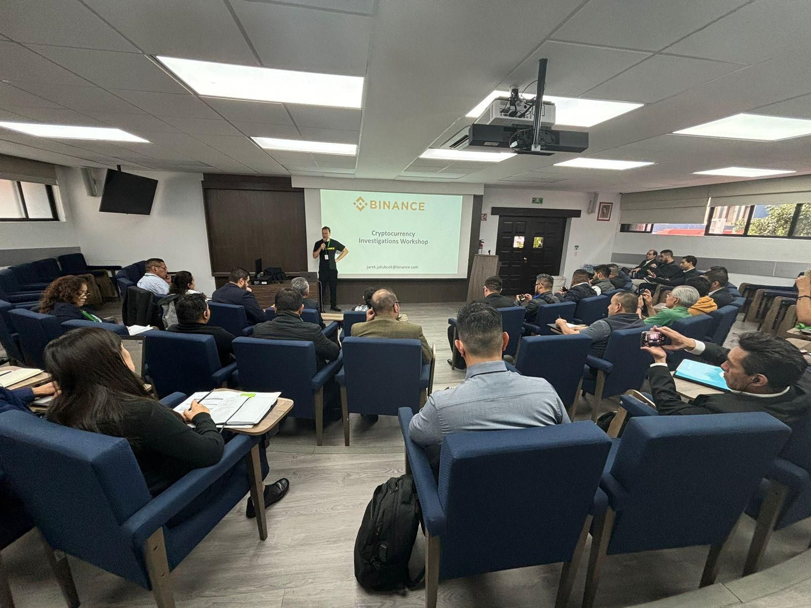 Binance Trains Mexican Law Enforcement