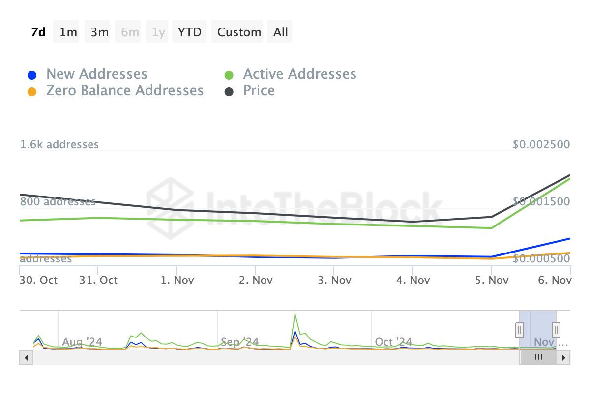 NEIRO network activity rises