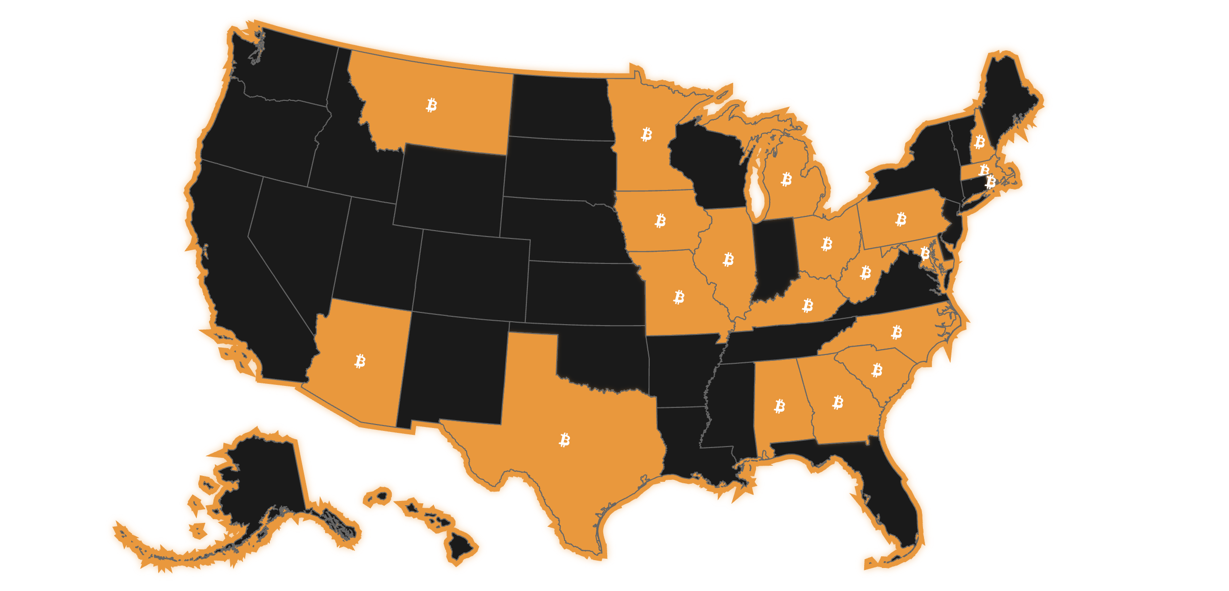Live Bitcoin Reserve Bills in 20 States