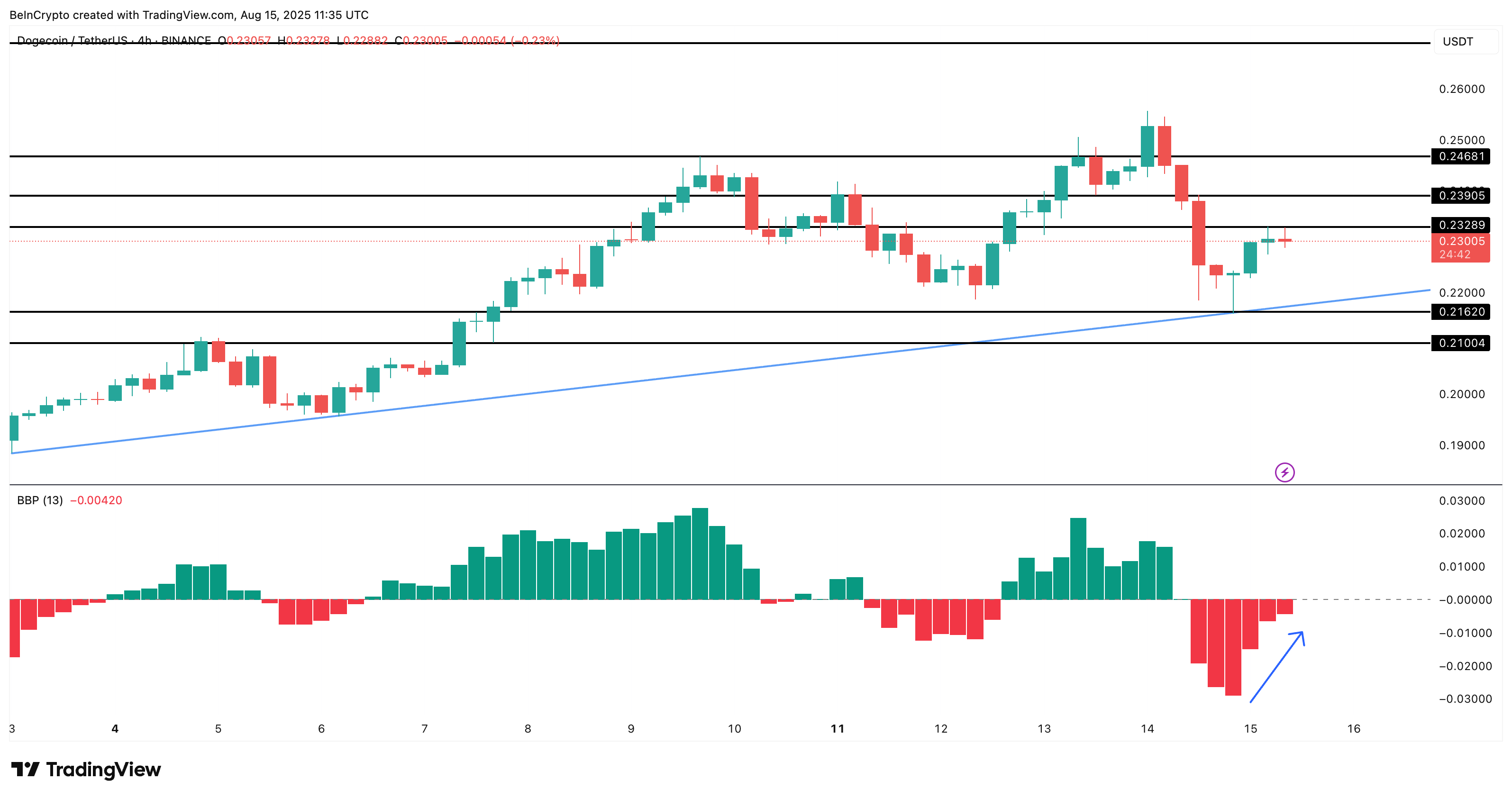 Doge price analysis